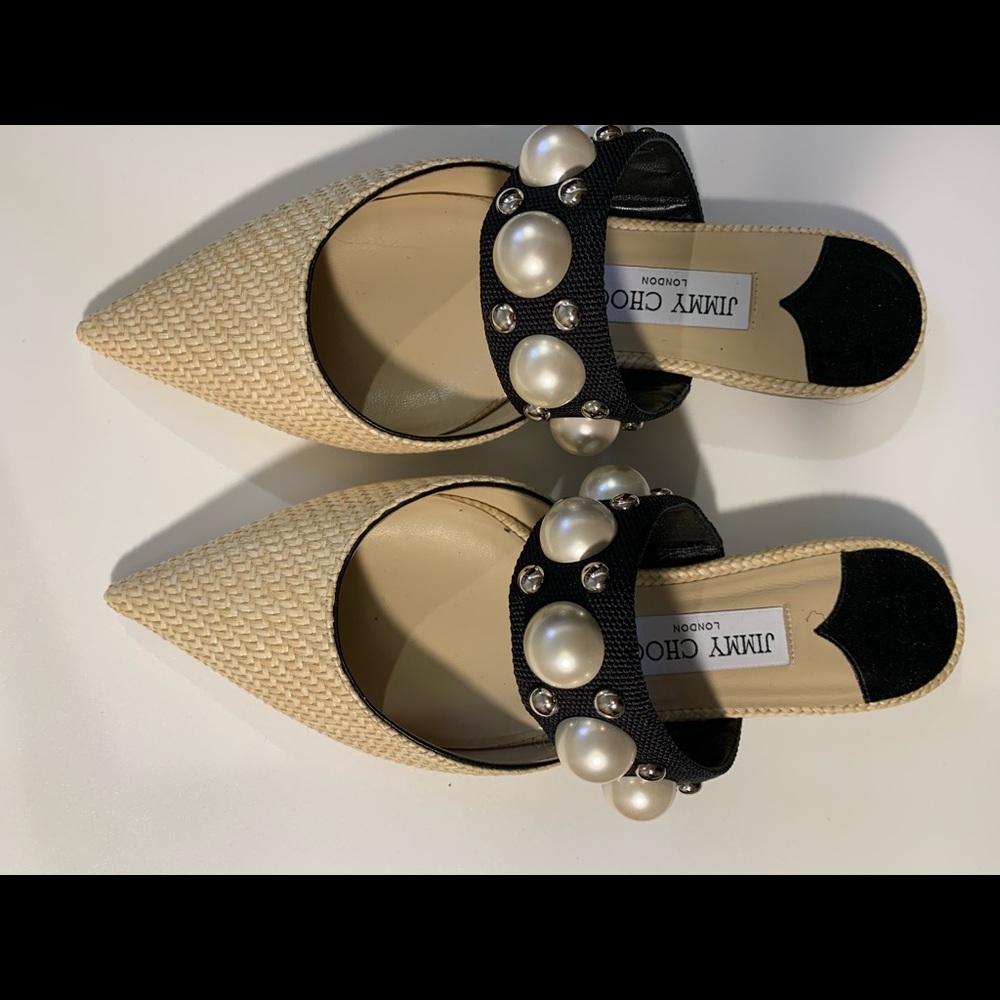 Jimmy choo pearl sandals